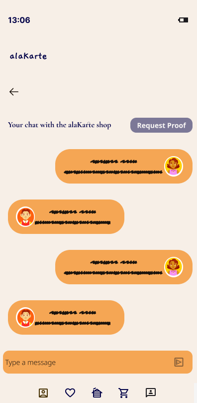 Collection screen